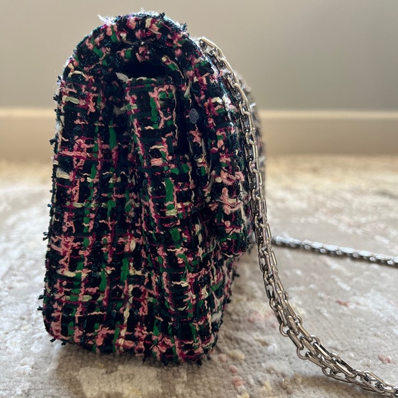 NEW Chanel medium 2.55 Tweed 2019P - Picture 3 of 8